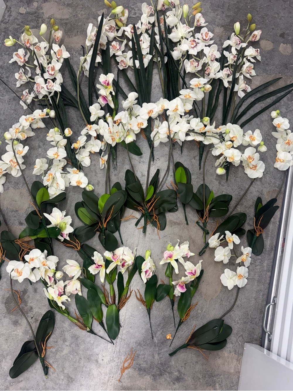 Vast Array of Various Faux Flowers